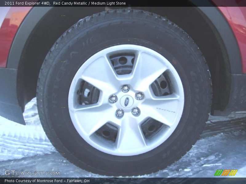  2011 Explorer 4WD Wheel