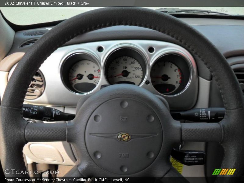 Black / Gray 2002 Chrysler PT Cruiser Limited
