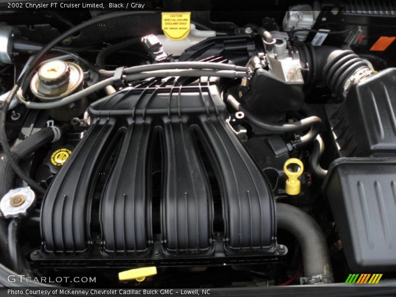 Black / Gray 2002 Chrysler PT Cruiser Limited