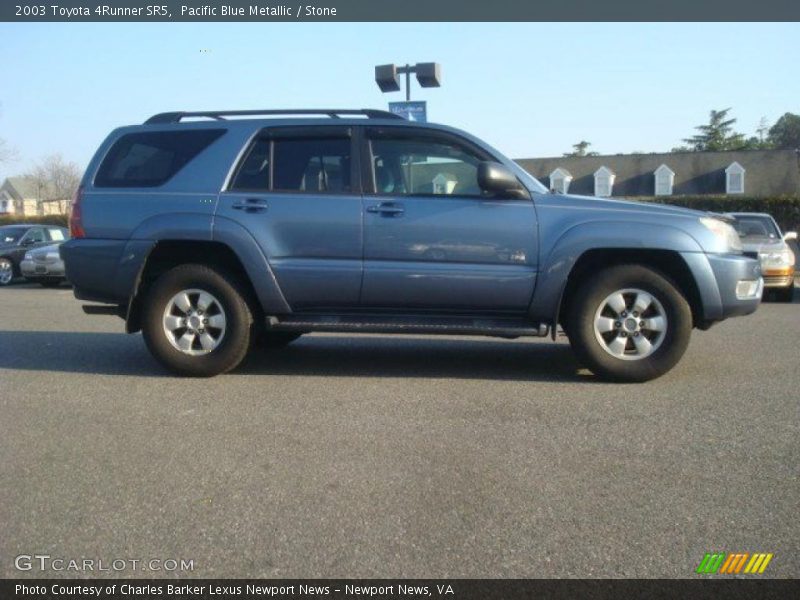 Pacific Blue Metallic / Stone 2003 Toyota 4Runner SR5