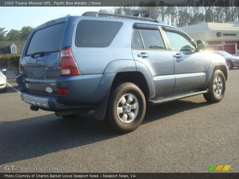 Pacific Blue Metallic / Stone 2003 Toyota 4Runner SR5