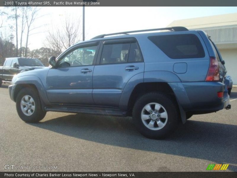 Pacific Blue Metallic / Stone 2003 Toyota 4Runner SR5