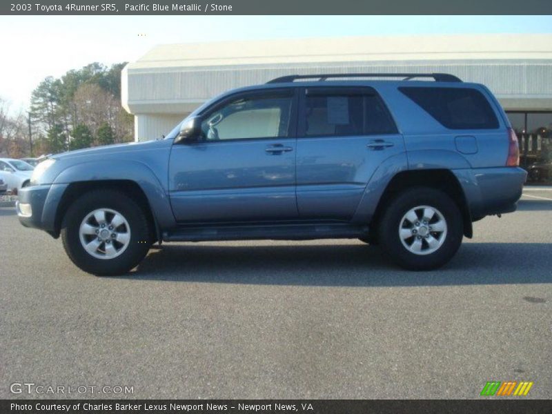 Pacific Blue Metallic / Stone 2003 Toyota 4Runner SR5