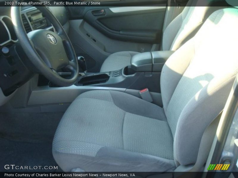 Pacific Blue Metallic / Stone 2003 Toyota 4Runner SR5
