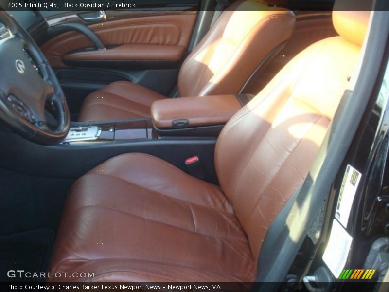  2005 Q 45 Firebrick Interior