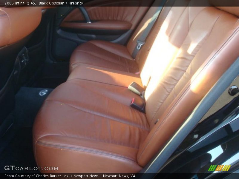  2005 Q 45 Firebrick Interior