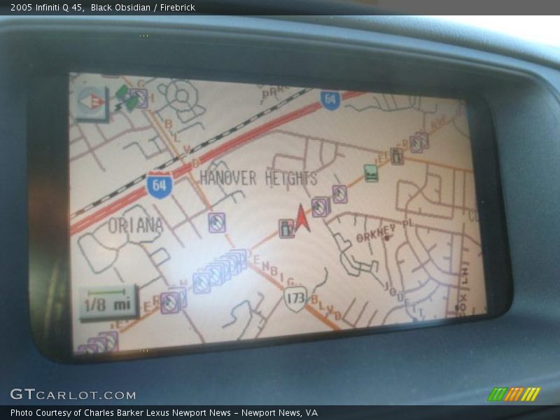 Navigation of 2005 Q 45