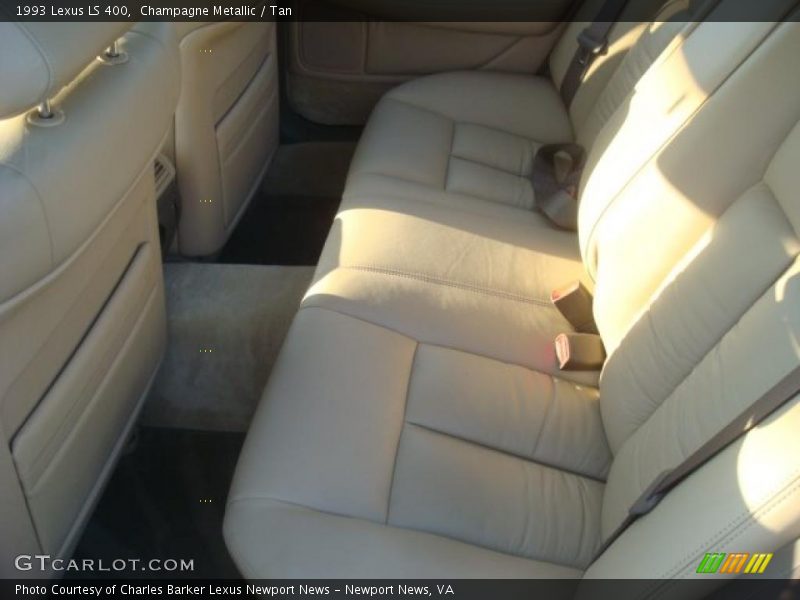 Champagne Metallic / Tan 1993 Lexus LS 400