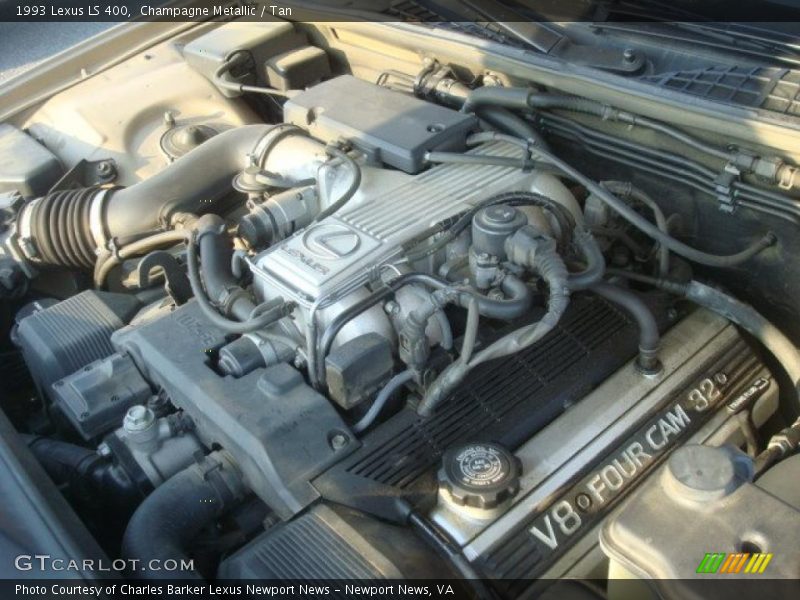  1993 LS 400 Engine - 4.0 Liter DOHC 32-Valve V8
