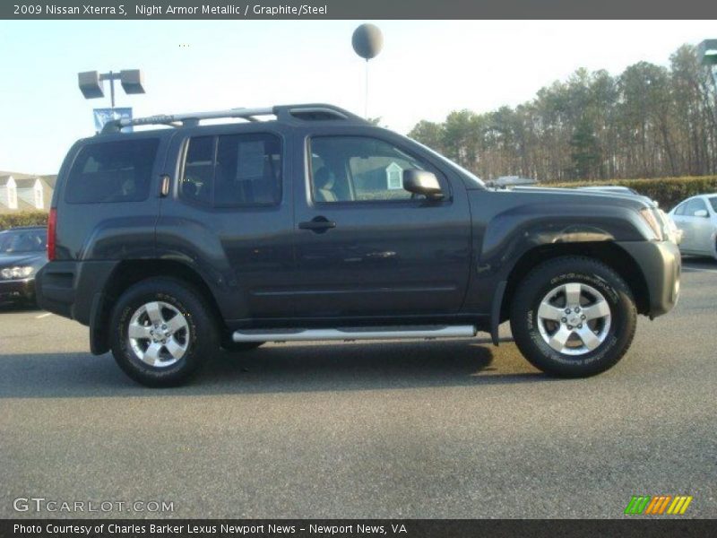 Night Armor Metallic / Graphite/Steel 2009 Nissan Xterra S