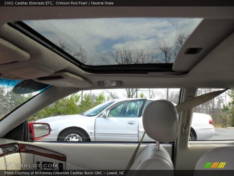 Crimson Red Pearl / Neutral Shale 2002 Cadillac Eldorado ETC