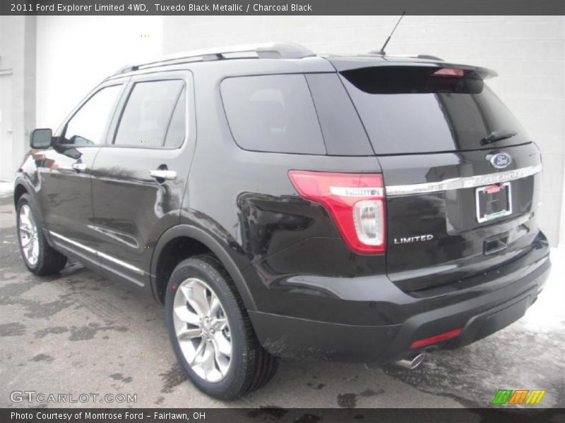 Tuxedo Black Metallic / Charcoal Black 2011 Ford Explorer Limited 4WD