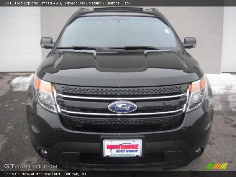 Tuxedo Black Metallic / Charcoal Black 2011 Ford Explorer Limited 4WD