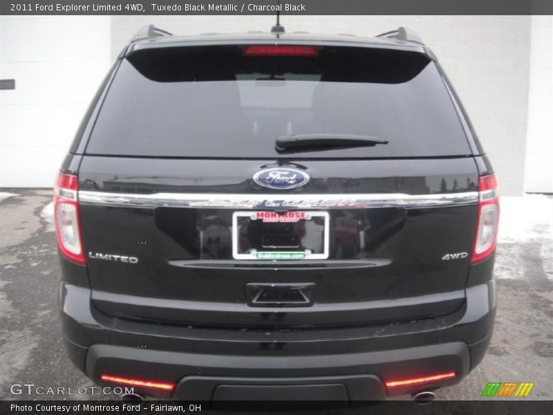 Tuxedo Black Metallic / Charcoal Black 2011 Ford Explorer Limited 4WD