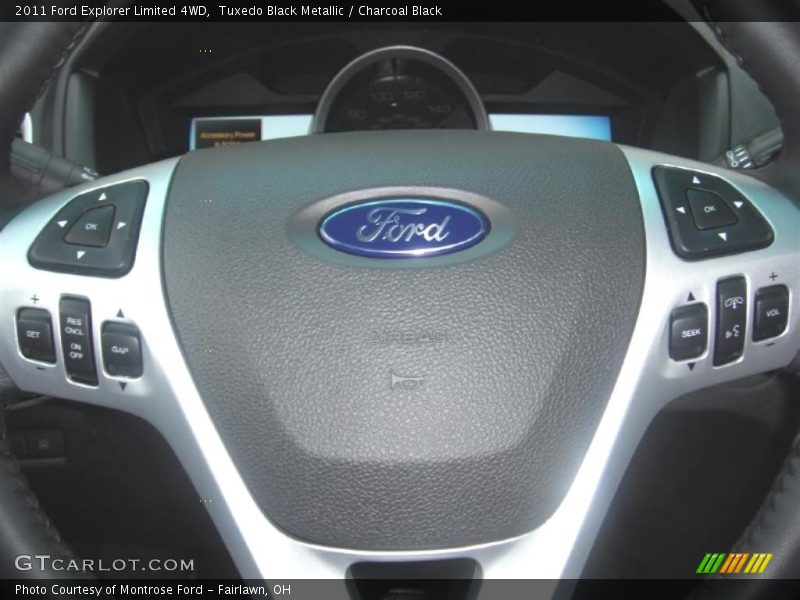 Tuxedo Black Metallic / Charcoal Black 2011 Ford Explorer Limited 4WD