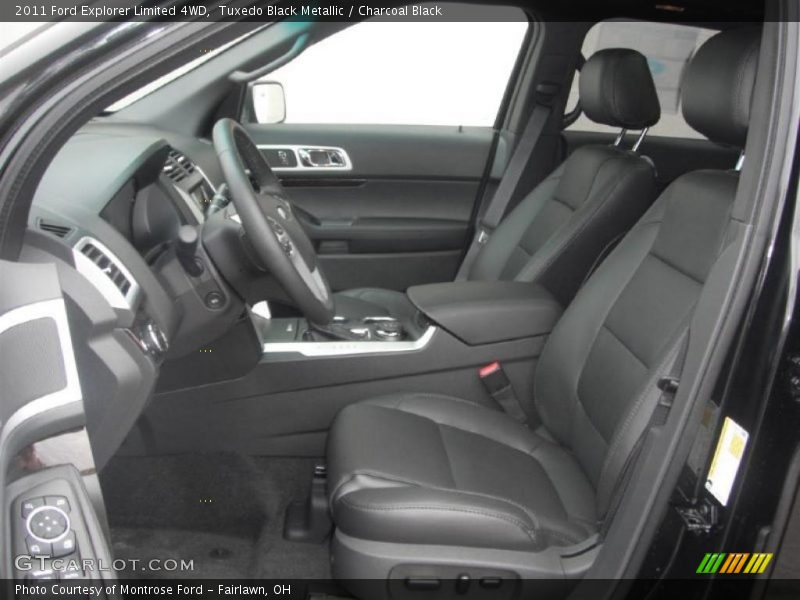  2011 Explorer Limited 4WD Charcoal Black Interior