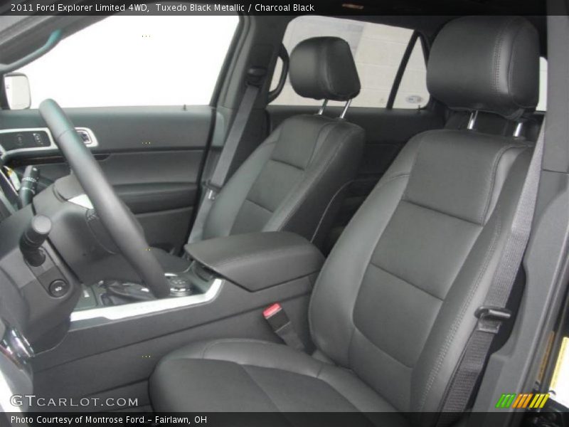 2011 Explorer Limited 4WD Charcoal Black Interior