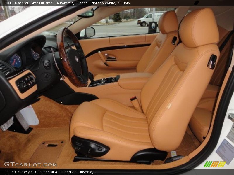  2011 GranTurismo S Automatic Cuoio Interior