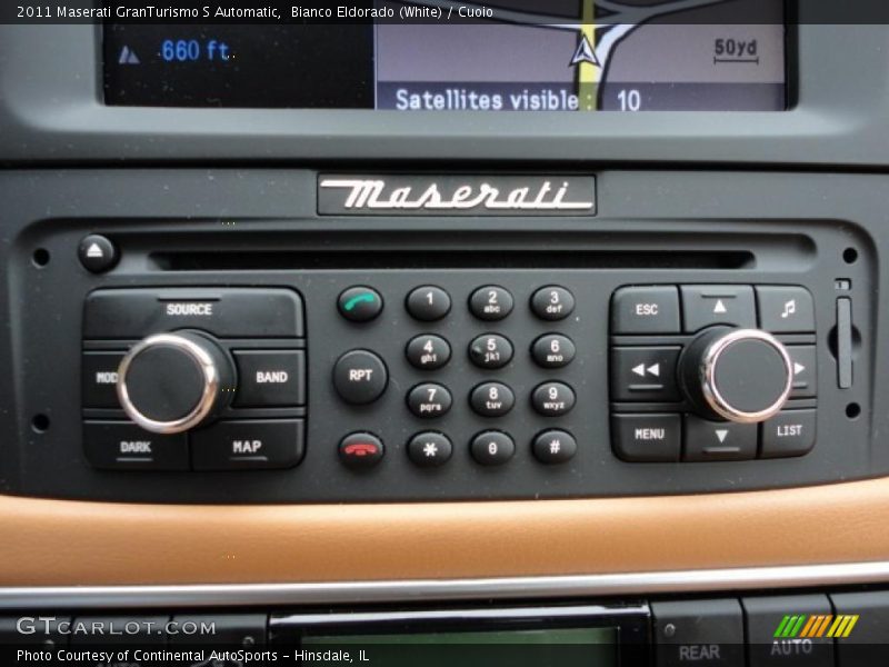 Controls of 2011 GranTurismo S Automatic