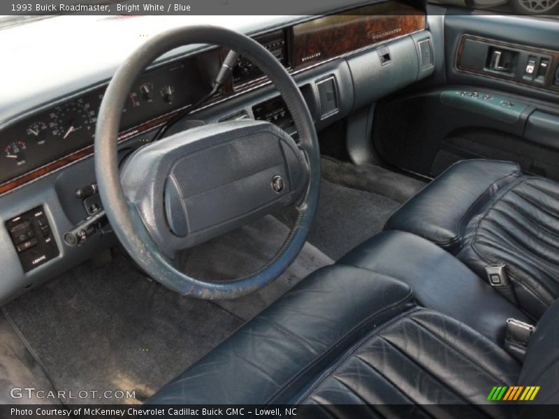 Blue Interior - 1993 Roadmaster  