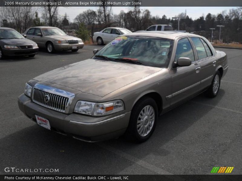 Arizona Beige Metallic / Medium Light Stone 2006 Mercury Grand Marquis LS