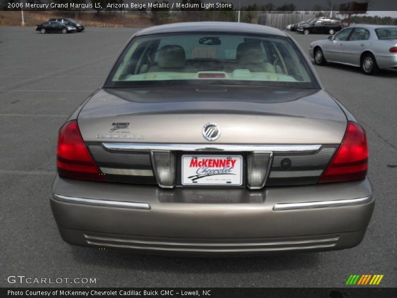 Arizona Beige Metallic / Medium Light Stone 2006 Mercury Grand Marquis LS