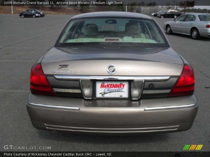 Arizona Beige Metallic / Medium Light Stone 2006 Mercury Grand Marquis LS