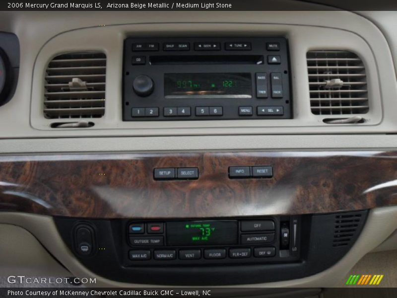 Controls of 2006 Grand Marquis LS