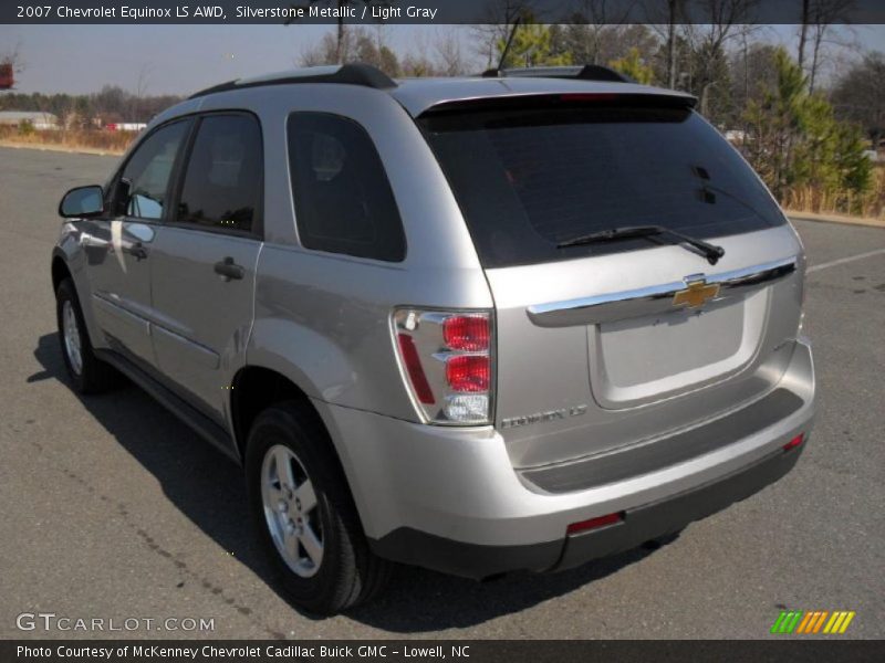 Silverstone Metallic / Light Gray 2007 Chevrolet Equinox LS AWD