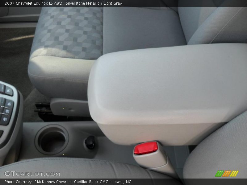 Silverstone Metallic / Light Gray 2007 Chevrolet Equinox LS AWD
