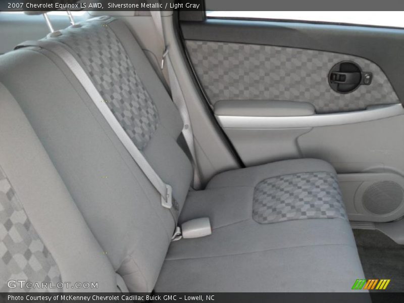 Silverstone Metallic / Light Gray 2007 Chevrolet Equinox LS AWD