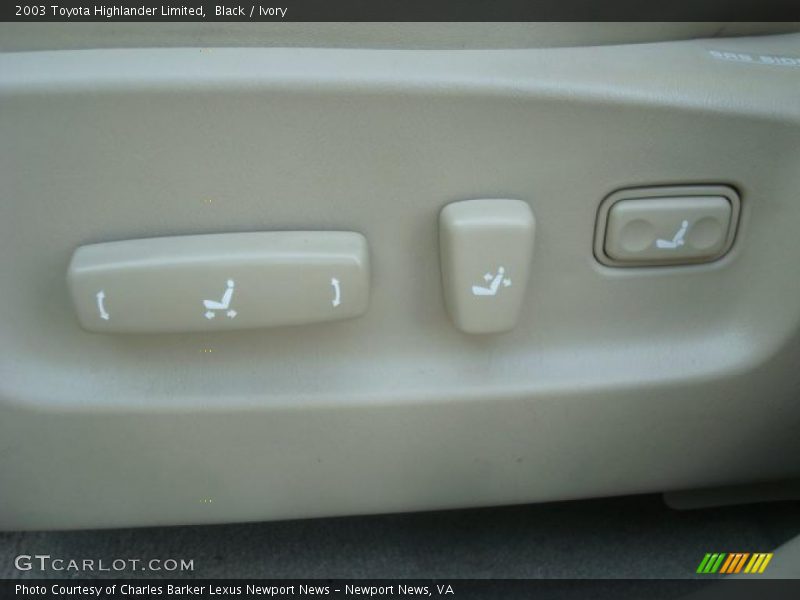 Black / Ivory 2003 Toyota Highlander Limited