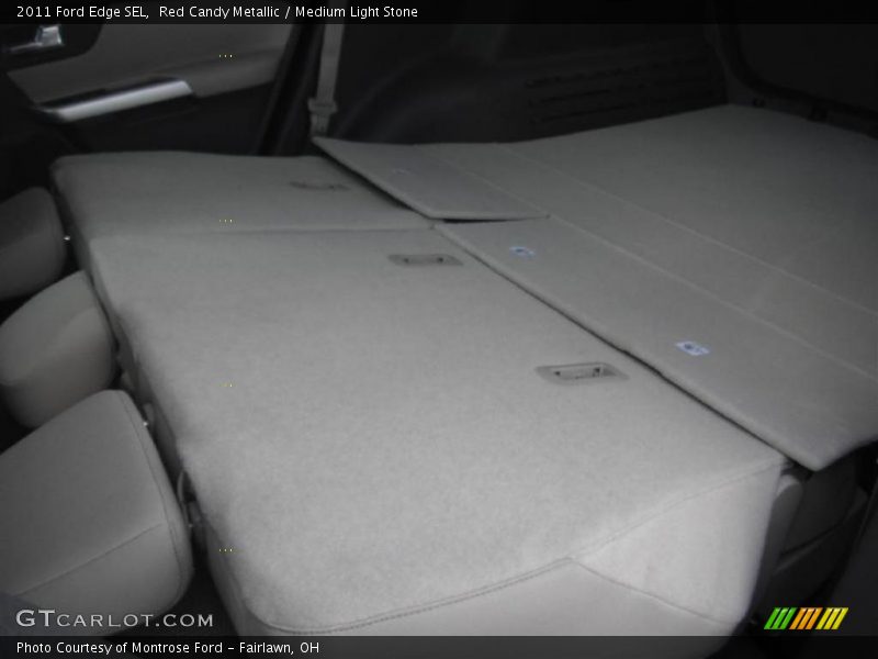 Red Candy Metallic / Medium Light Stone 2011 Ford Edge SEL