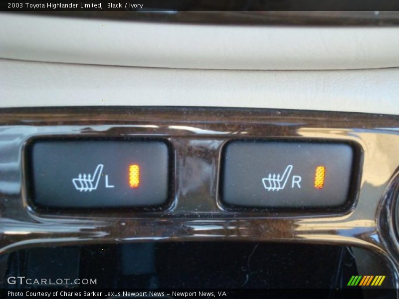 Black / Ivory 2003 Toyota Highlander Limited
