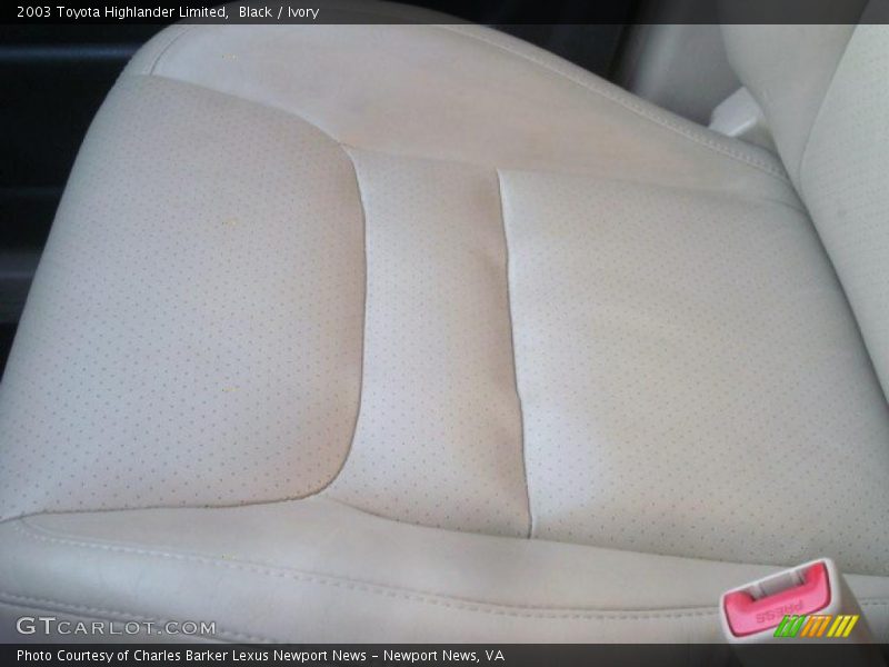 Black / Ivory 2003 Toyota Highlander Limited