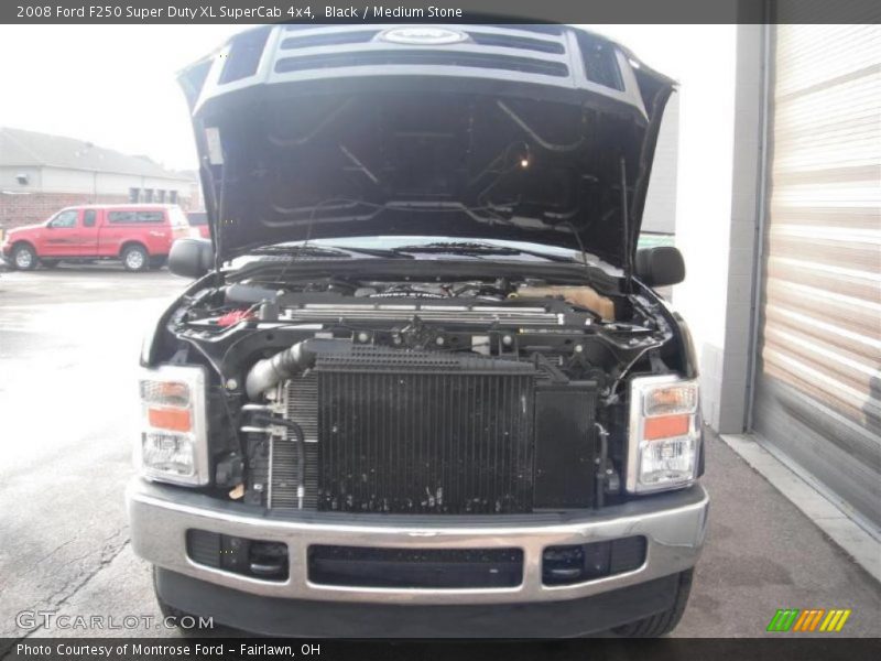 Black / Medium Stone 2008 Ford F250 Super Duty XL SuperCab 4x4