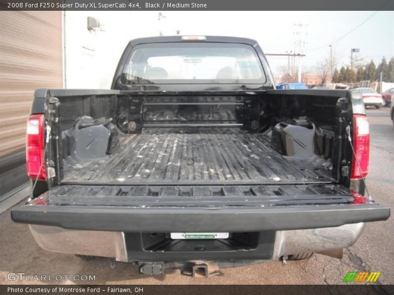 Black / Medium Stone 2008 Ford F250 Super Duty XL SuperCab 4x4