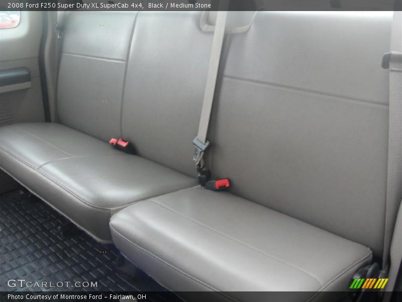 Black / Medium Stone 2008 Ford F250 Super Duty XL SuperCab 4x4