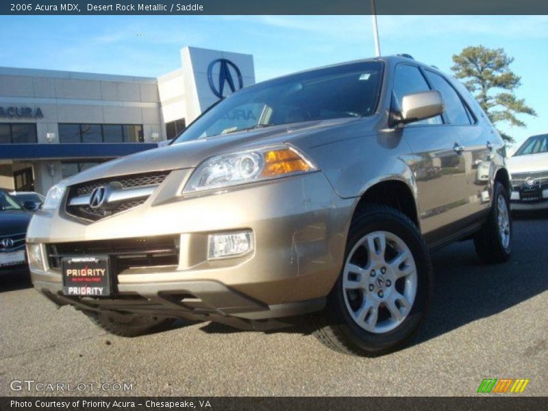 Desert Rock Metallic / Saddle 2006 Acura MDX