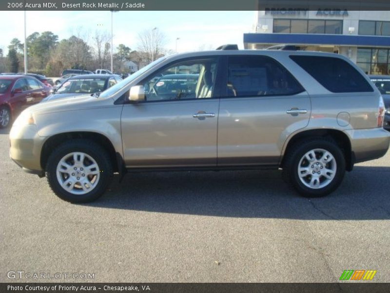 Desert Rock Metallic / Saddle 2006 Acura MDX