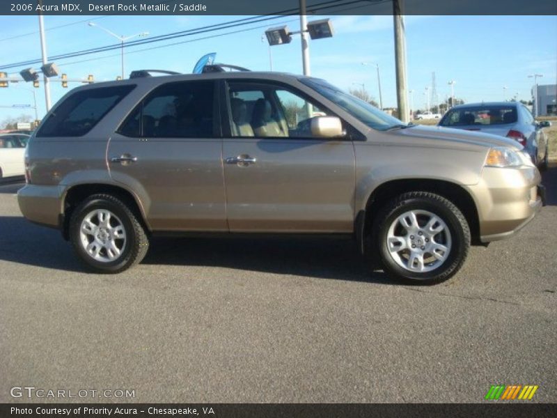 Desert Rock Metallic / Saddle 2006 Acura MDX