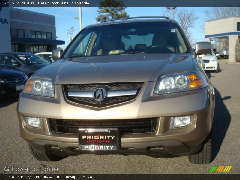 Desert Rock Metallic / Saddle 2006 Acura MDX