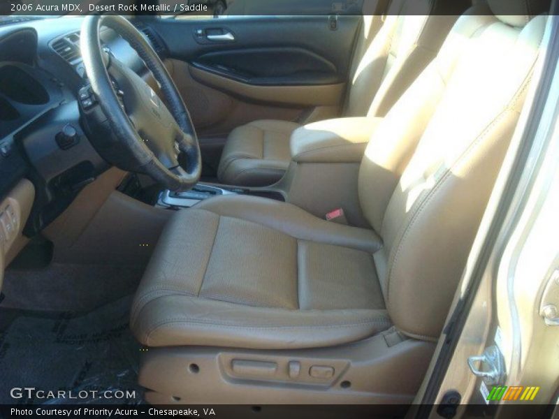 Desert Rock Metallic / Saddle 2006 Acura MDX