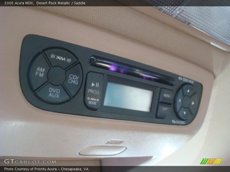Desert Rock Metallic / Saddle 2006 Acura MDX