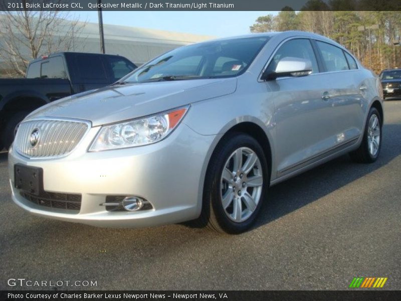 Quicksilver Metallic / Dark Titanium/Light Titanium 2011 Buick LaCrosse CXL
