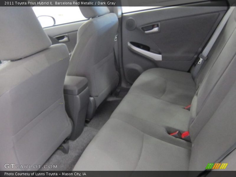 Barcelona Red Metallic / Dark Gray 2011 Toyota Prius Hybrid II