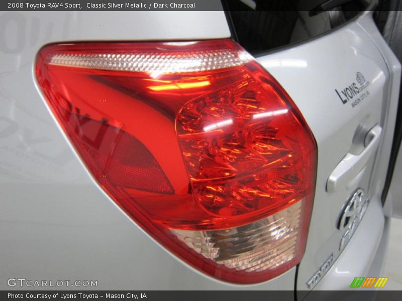 Classic Silver Metallic / Dark Charcoal 2008 Toyota RAV4 Sport
