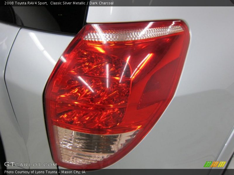 Classic Silver Metallic / Dark Charcoal 2008 Toyota RAV4 Sport