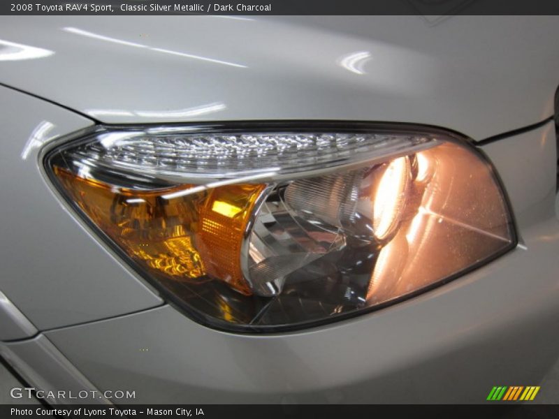 Classic Silver Metallic / Dark Charcoal 2008 Toyota RAV4 Sport