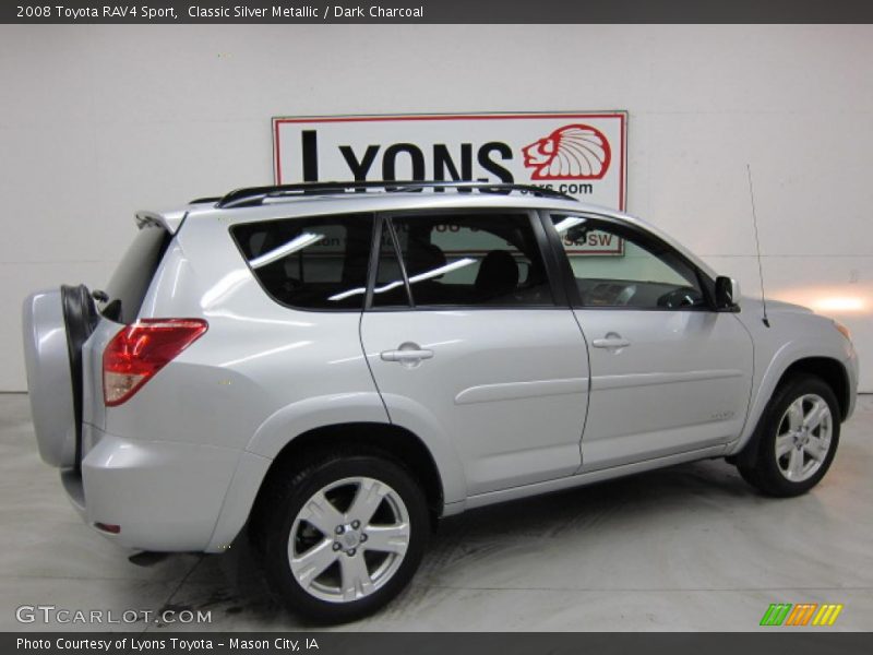 Classic Silver Metallic / Dark Charcoal 2008 Toyota RAV4 Sport